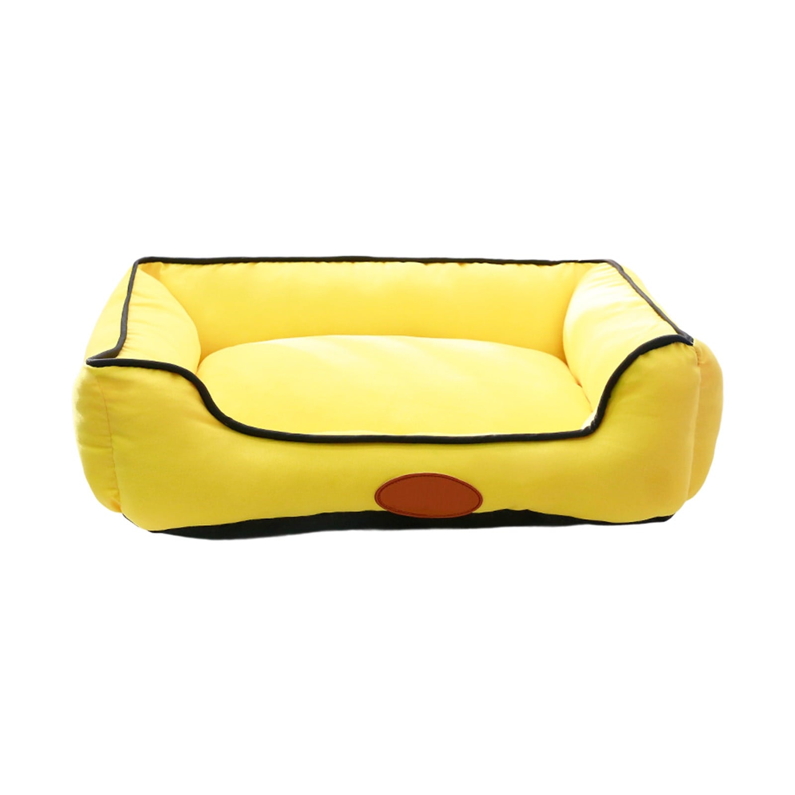 Dog Bed for Large Medium Small Dogs, Rectangle Washable Sleeping Puppy Bed, Cat Beds for Indoor Cats, Pet Sofa Bed, Anti-Slip Bottom