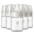 Proflo Venting Balance Plus Wide Neck Baby Bottles for Newborn - Infants, 5 oz Pack of 6