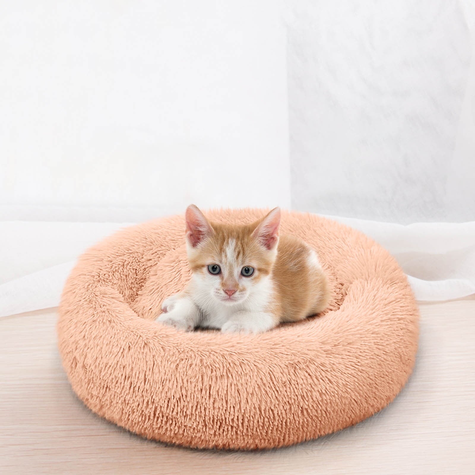 Cat Bed Clearance Washable Plush Pet Beds Pet Bed for Puppy and Kitten