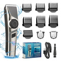 Beard Trimmer for Men, Hair Clippers for Men 3 in 1 Grooming Shaving Kit for Face, Mustache, Body, Ear, Nose, Cordless Barber Clippers for Hair Cutting
