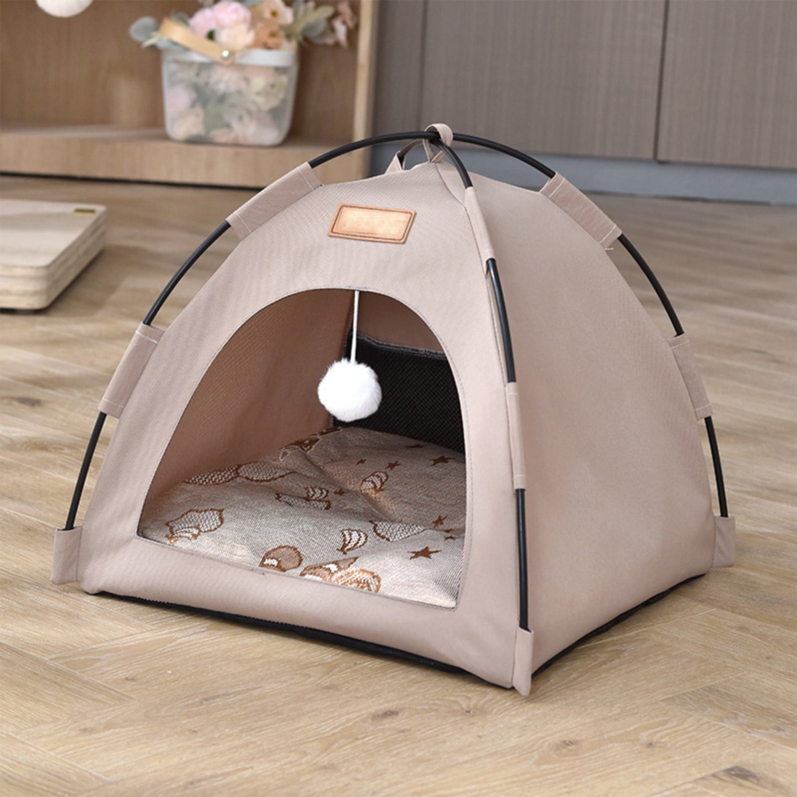 Clearance Dog Bed Medium Size Dogs, Cat Beds for Indoor Cats, Pet Bed for Puppy and Kitty, Washable, Extra , Anti-Slip Bottom
