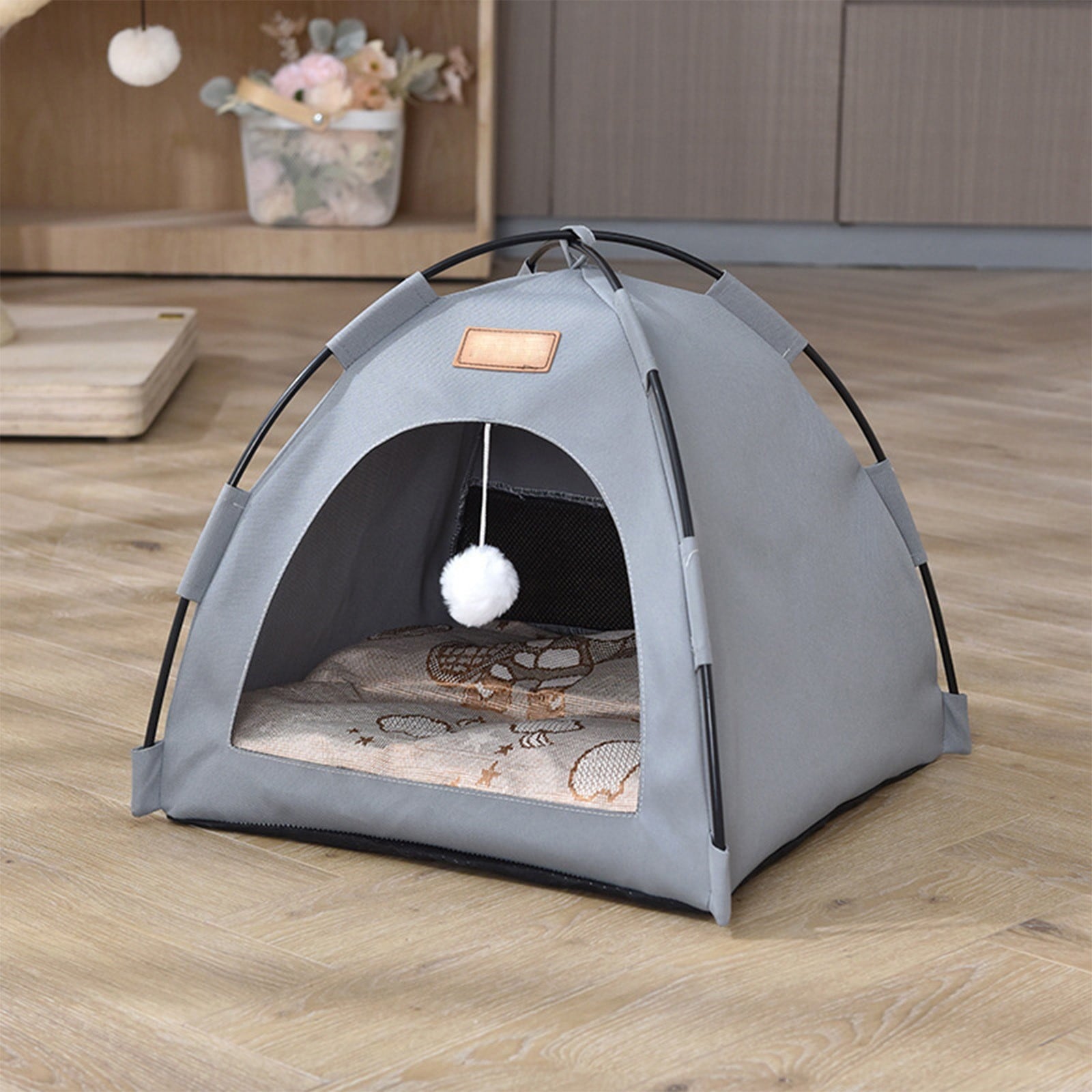 Clearance Dog Bed Medium Size Dogs, Cat Beds for Indoor Cats, Pet Bed for Puppy and Kitty, Washable, Extra , Anti-Slip Bottom