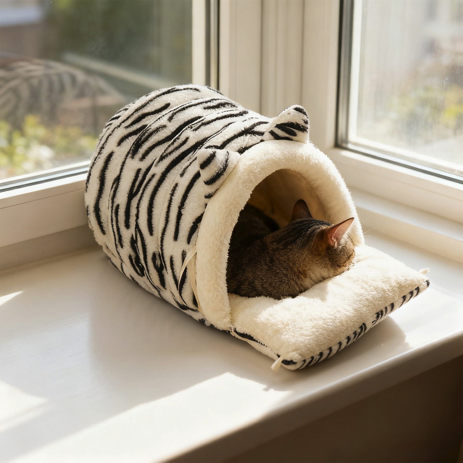 Clearance Dog Bed Medium Size Dogs, Cat Beds for Indoor Cats, Pet Bed for Puppy and Kitty, Washable, Extra , Anti-Slip Bottom
