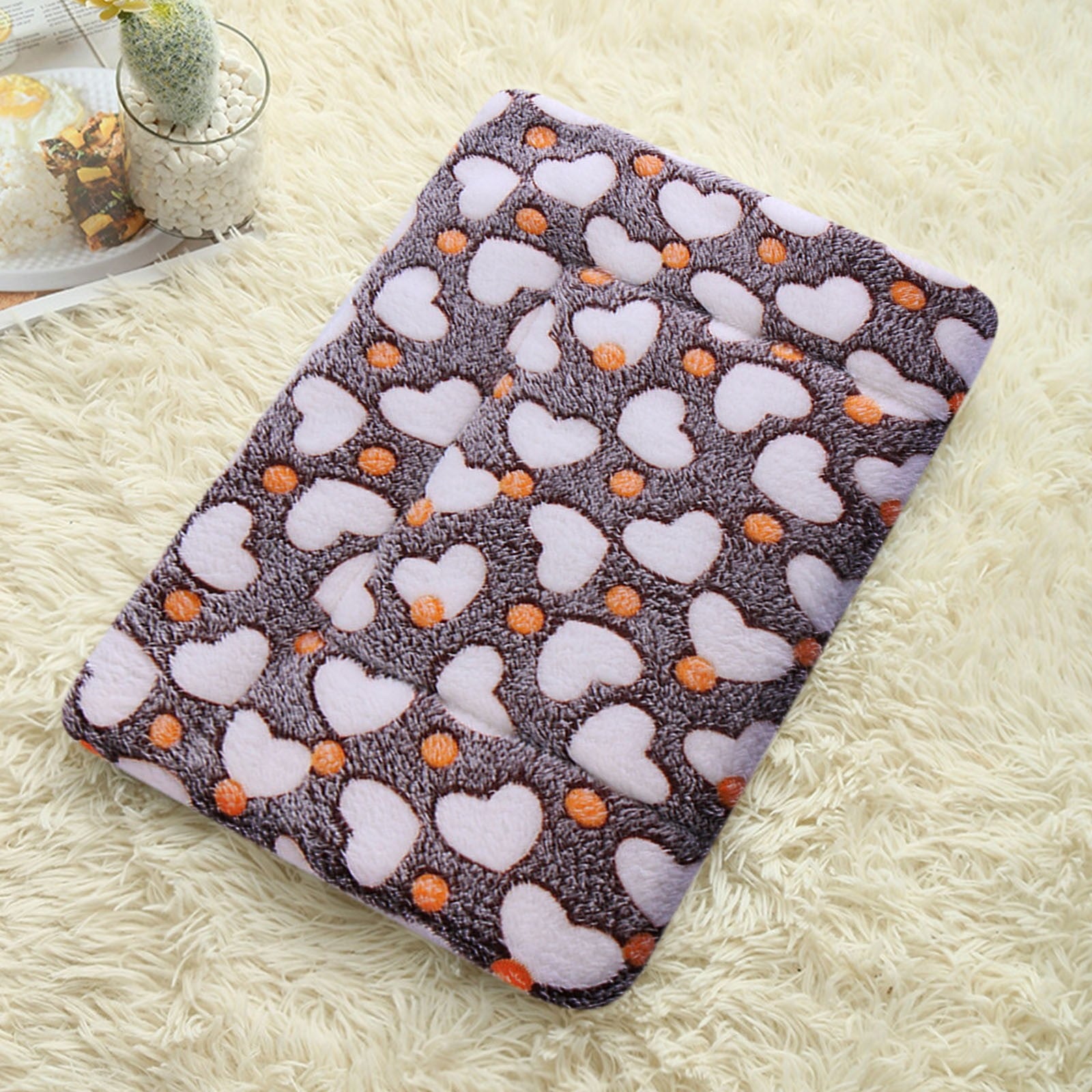 Pet Supplies Clearance Under $5! Plush Pet Bed for Dogs &amp; Cats, Bed Sleeping Kennel Large Medium and Small Dog Pet Mat Winter Pet Bed Dog Mat Dog Bed 20 x 24 Inch