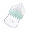 LULULION Wide Neck Glass Bottle for Feeding Milk Water and Medicine