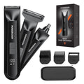 Manscape Duál-Spéed 3 In 1 Body Hair Trimmer for Men, No-Nick Mens Electric Grooming Kit, Pubic, Groin &amp; Ball Shaver, Gift for Dad Husband