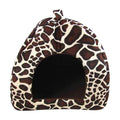 Cat Beds for Indoor Cats - Small Dog Bed with Anti-Slip Bottom, Cat/Small Dog Strawberry Cave, Super Pet Tent Bed