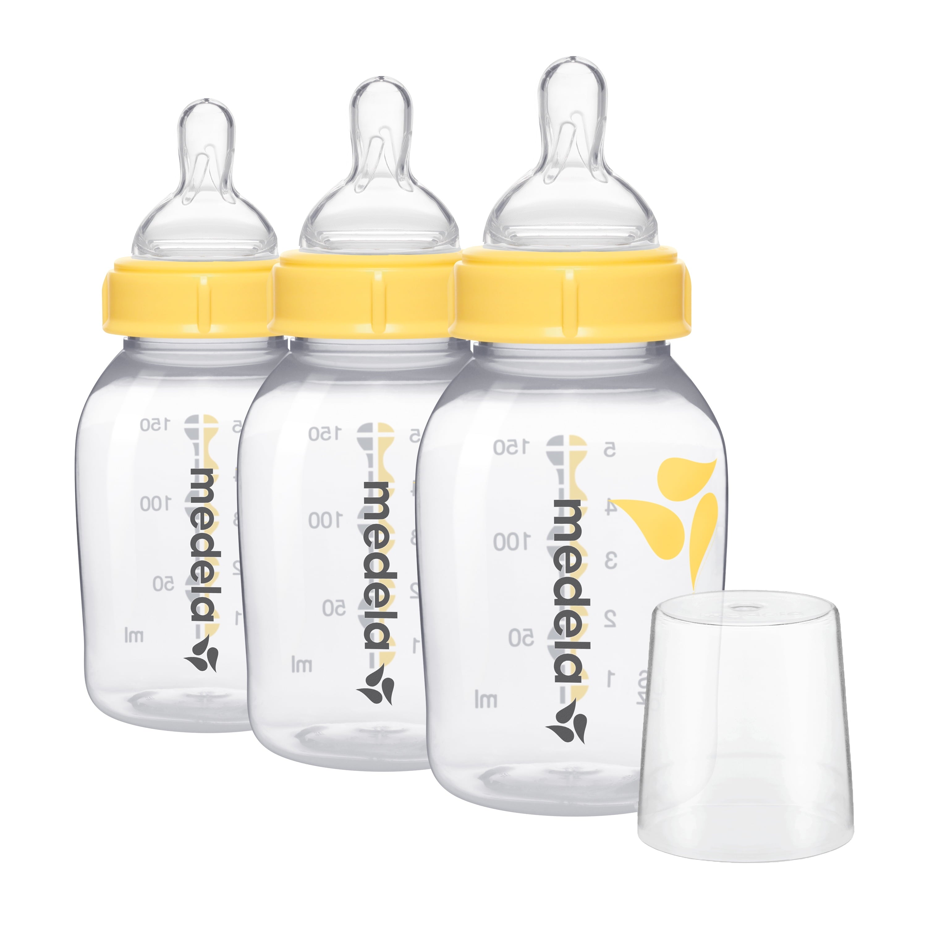 Slow Flow Feeding &amp; Storage Bottle Set, 5oz, 3-Pack
