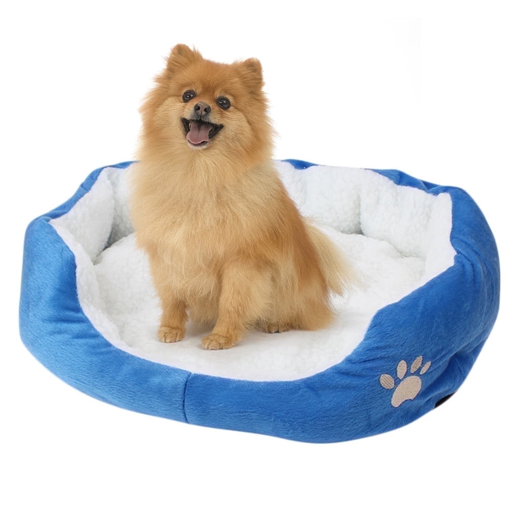 Pet Bed, Indoor Puppy Cushion Doghouse Fleece Pet Dog Cat Bed Indoor Pillow Cuddler for Small Dogs and Cats (19.68*15.75in)
