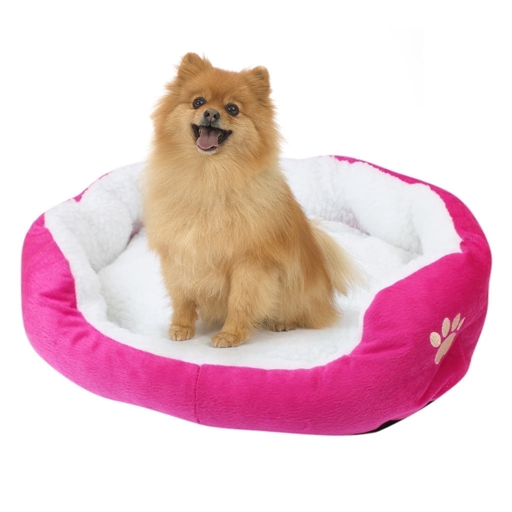 Pet Bed, Indoor Puppy Cushion Doghouse Fleece Pet Dog Cat Bed Indoor Pillow Cuddler for Small Dogs and Cats (19.68*15.75in)