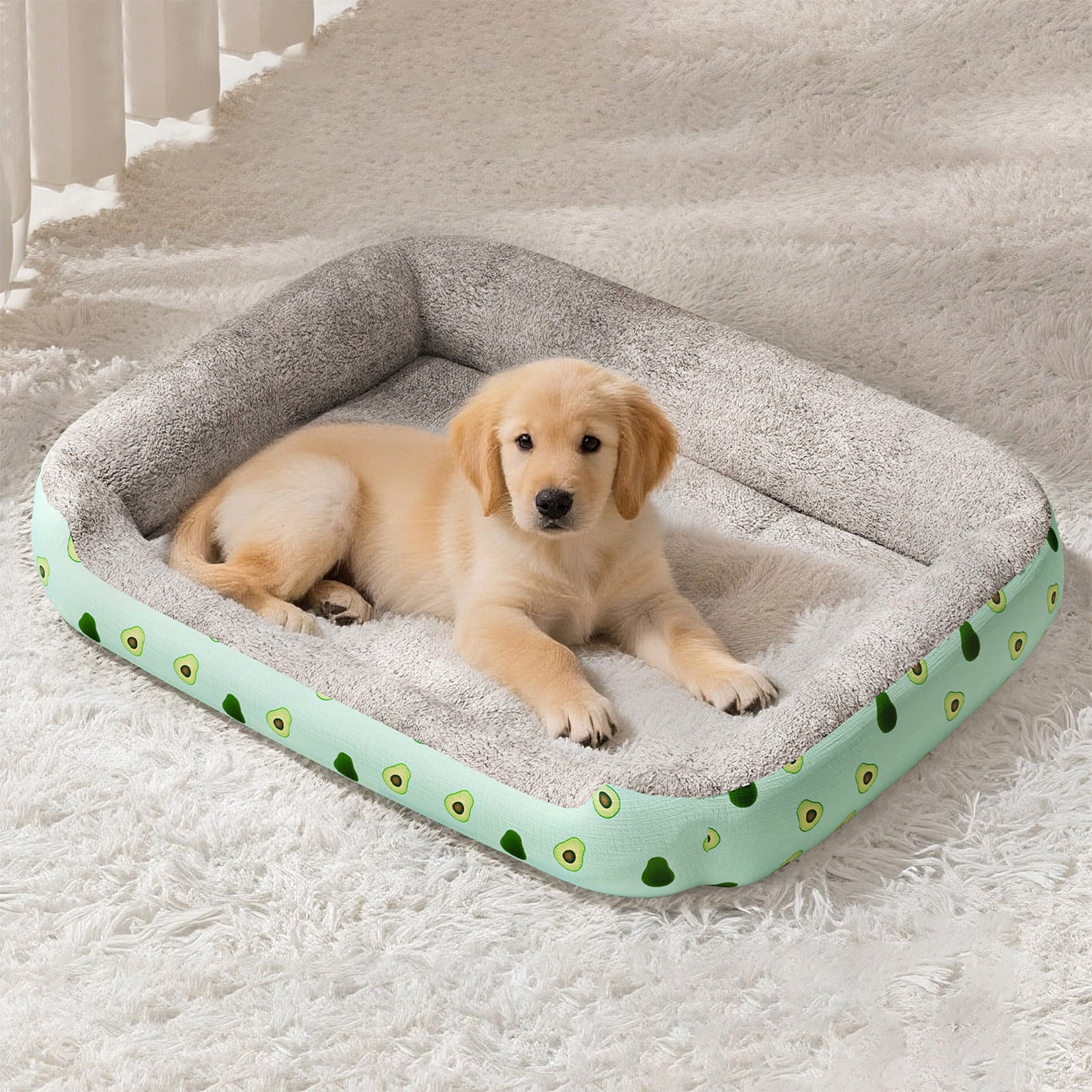 Pet Bed Sofa Mat Crate Pad Pet Furniture for Indoor Dogs and Cats