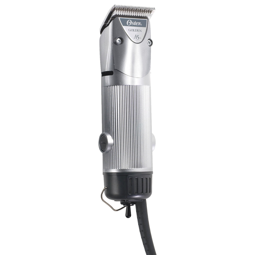 Clipmaster Hair Clippers for Large Dog, Cat, and Pet Grooming with Detachable Blade for Thick Coats, Gray