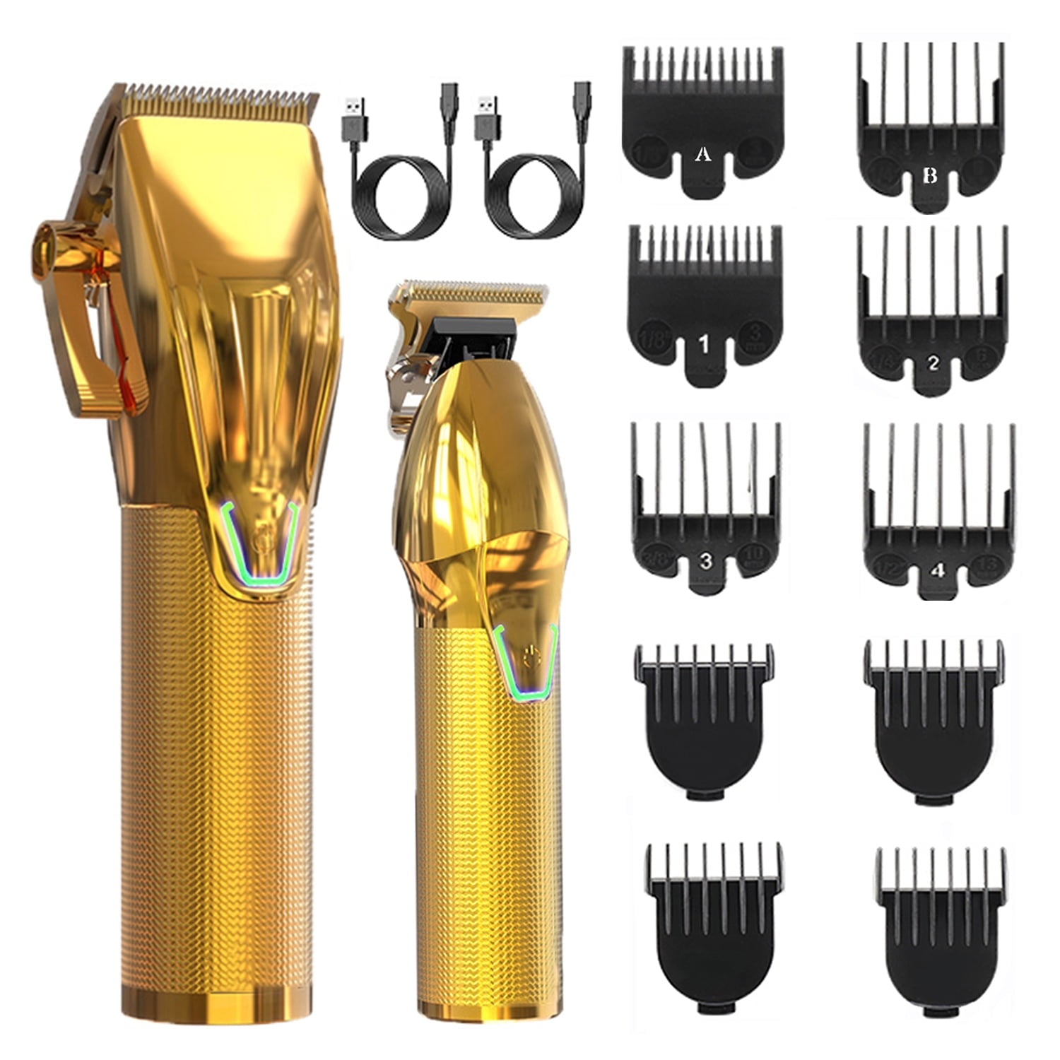 Barber Clippers and Trimmer Set for Haircut Electric Grooming, Gifts for Men
