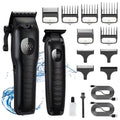 Hair Clippers for Men: Cordless Hair Clipper Trimmer with LED Display - Mens Clippers and Grooming Set, Barber Clippers Set