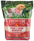 Start &amp; Grow Starter/Grower Medicated Feed Crumbles, 5 lb bag