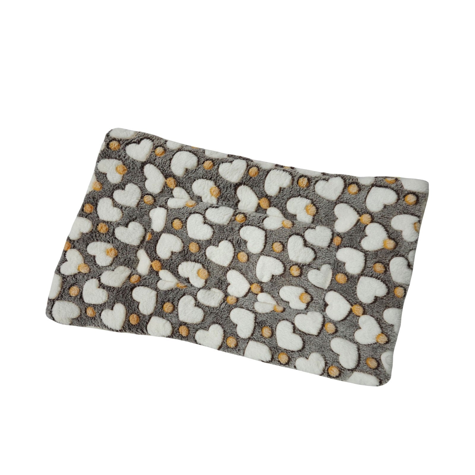 Washable Dog Bed - Plush Dog Crate Beds Comfy Kennel Pad, , Thick, Pet Sleeping Mat, 24x16 Inch, Gray