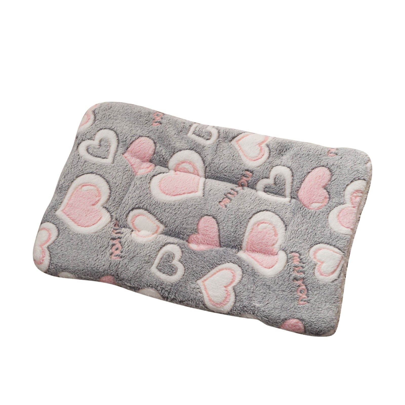 Plush Dog Bed for Small Dogs - Dog Crate Pad Dog Bed Mat, Washable Kennel Pad Pet Beds with NonSlip Bottom, Plush Dog Mat, Crate Pet Beds Dog Sleeping Mat Cushion Bed 9.8x12.6inch