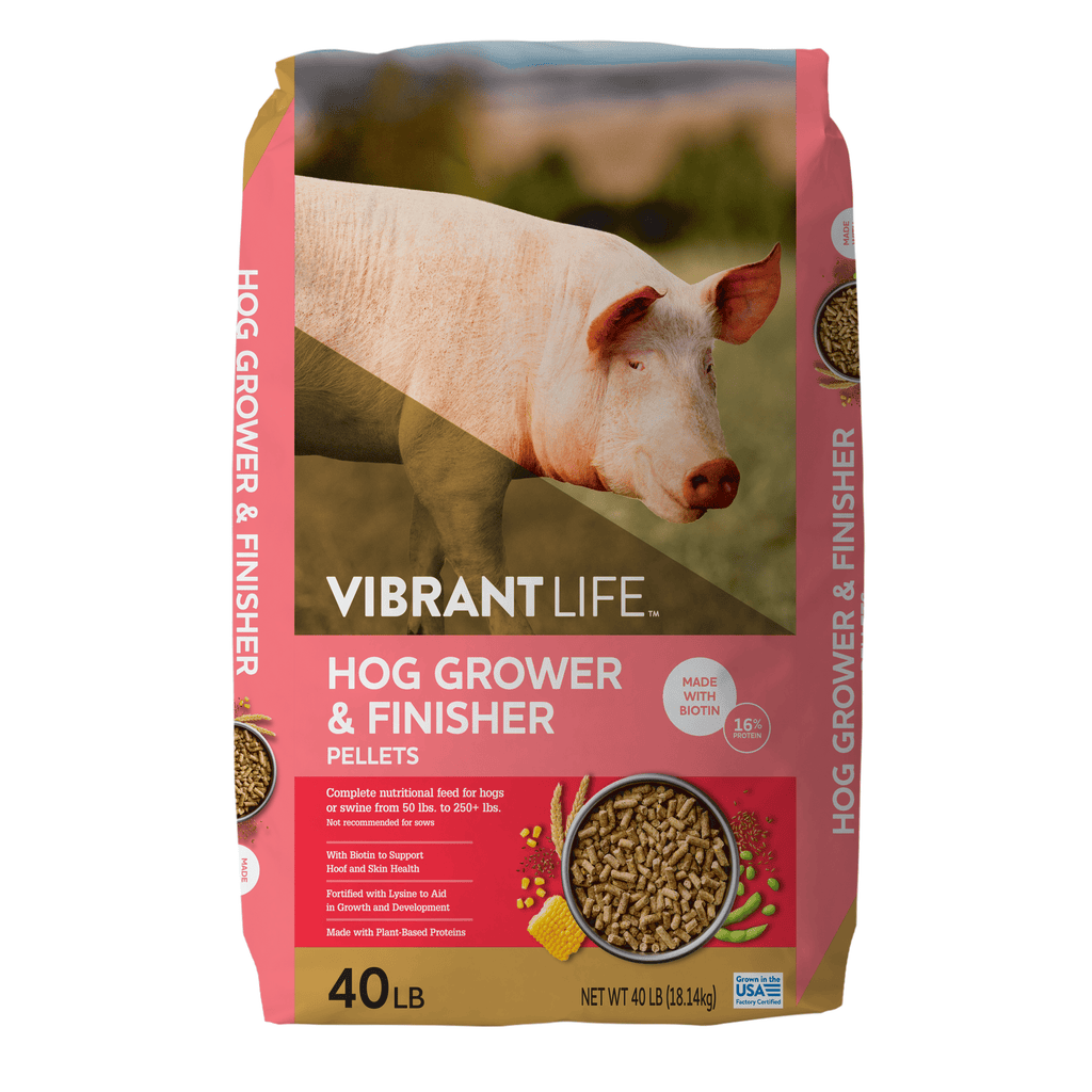 Hog Grower &amp; Finisher Pellet Feed, 40 lb Bag