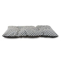 Bed for Dogs, Tufted Pillow, , Black and White Checkered, 35" x 27"