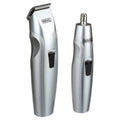Mustache Men's Multi-Groomer, Battery Beard Trimmer, Silver,12pc - 5606-700