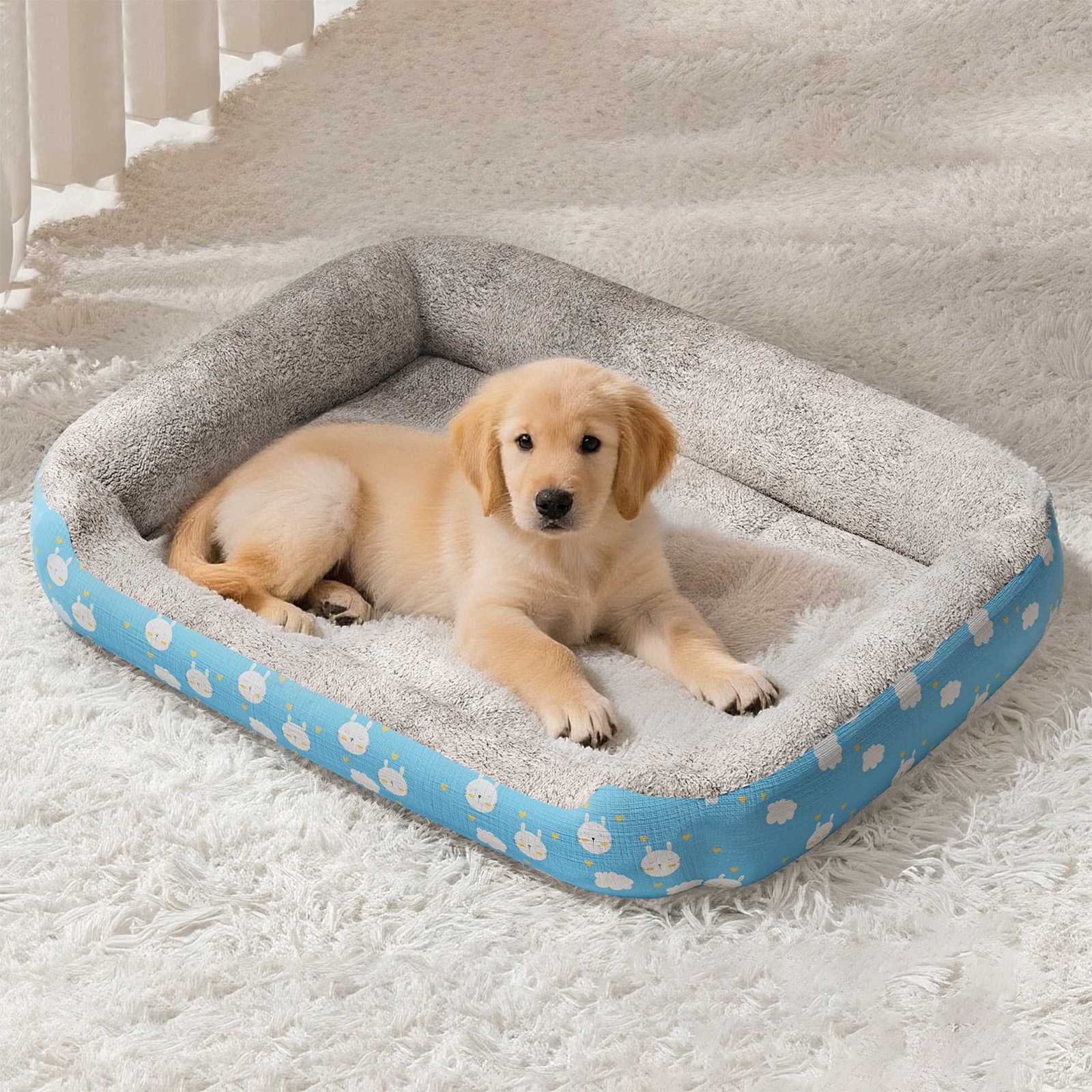 Pet Bed Sofa Mat Crate Pad Pet Furniture for Indoor Dogs and Cats