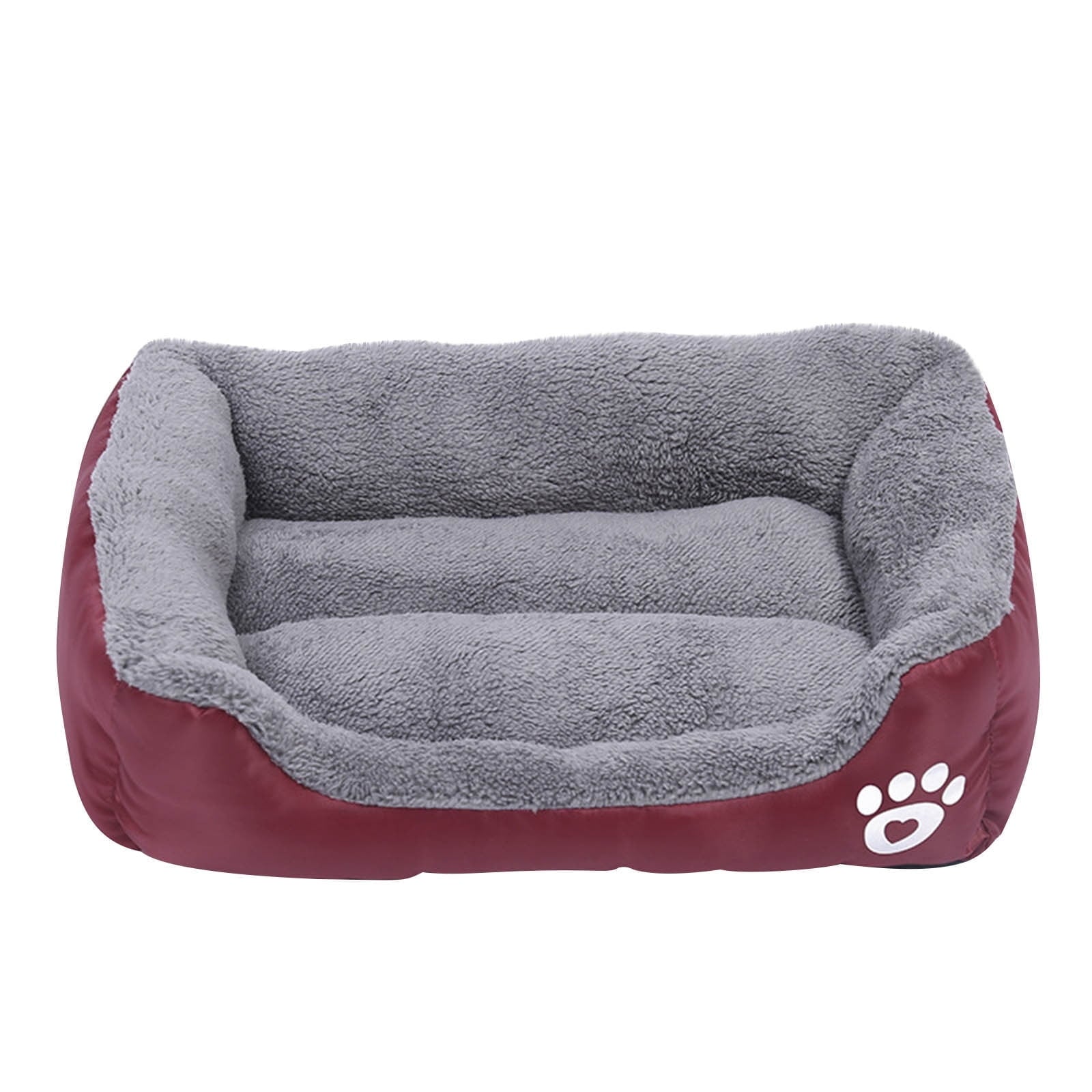 Dog Beds Large Sized Dog, Pet Winter Pet Bed Pet Supplies and Dog Sleeping Bed Gray S