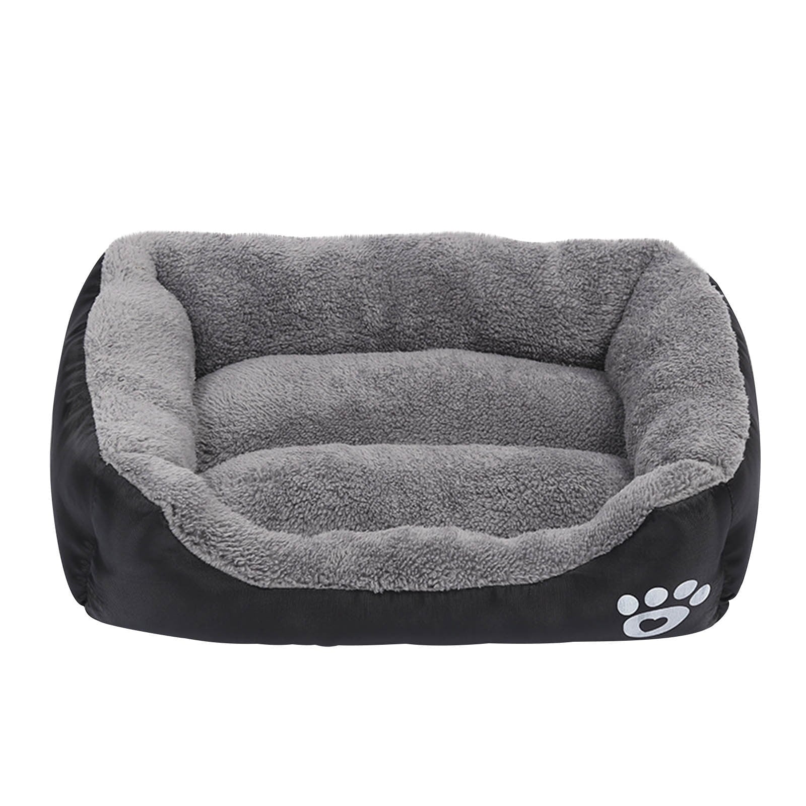 Dog Beds Large Sized Dog, Pet Winter Pet Bed Pet Supplies and Dog Sleeping Bed Gray S