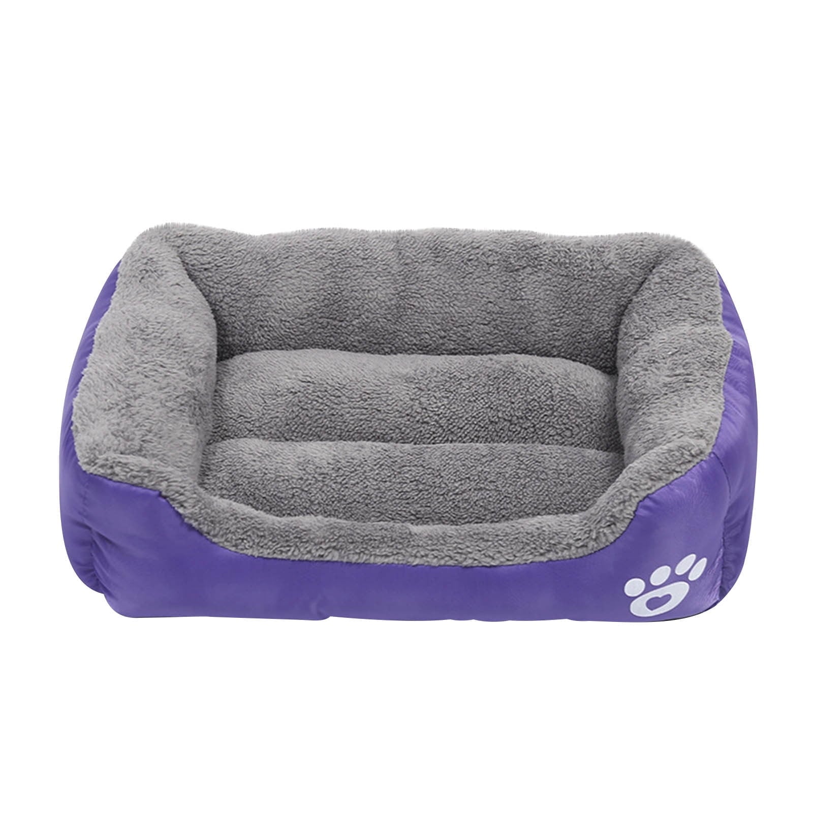 Dog Beds Large Sized Dog, Pet Winter Pet Bed Pet Supplies and Dog Sleeping Bed Gray S