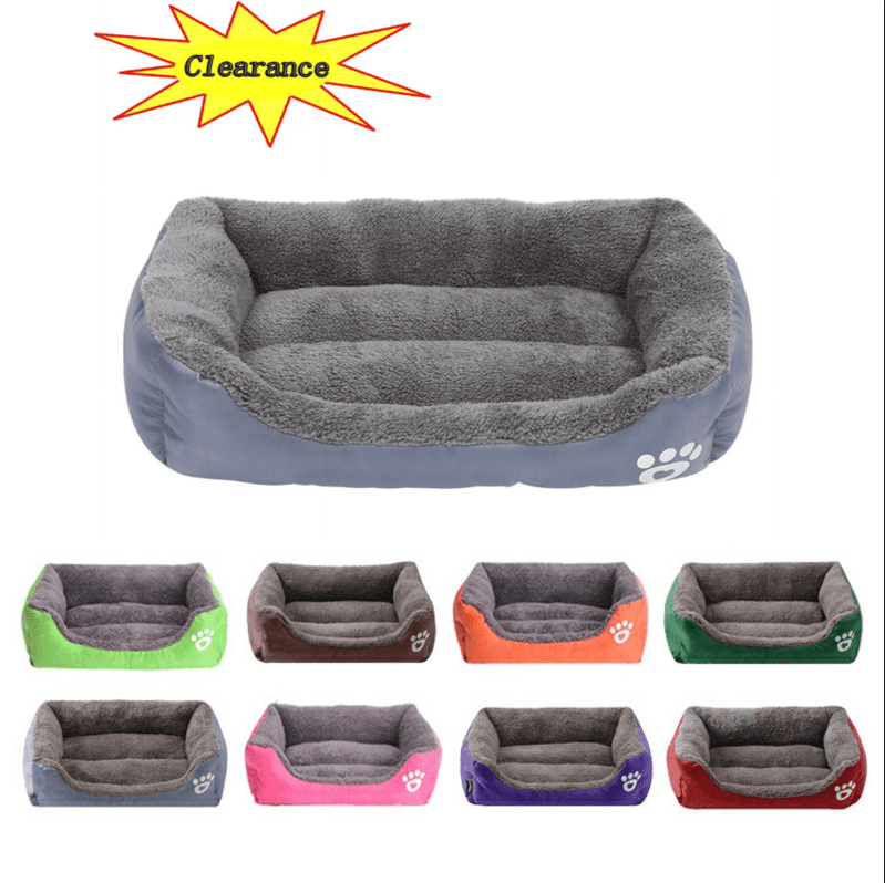 Dog Beds Large Sized Dog, Pet Winter Pet Bed Pet Supplies and Dog Sleeping Bed Gray S