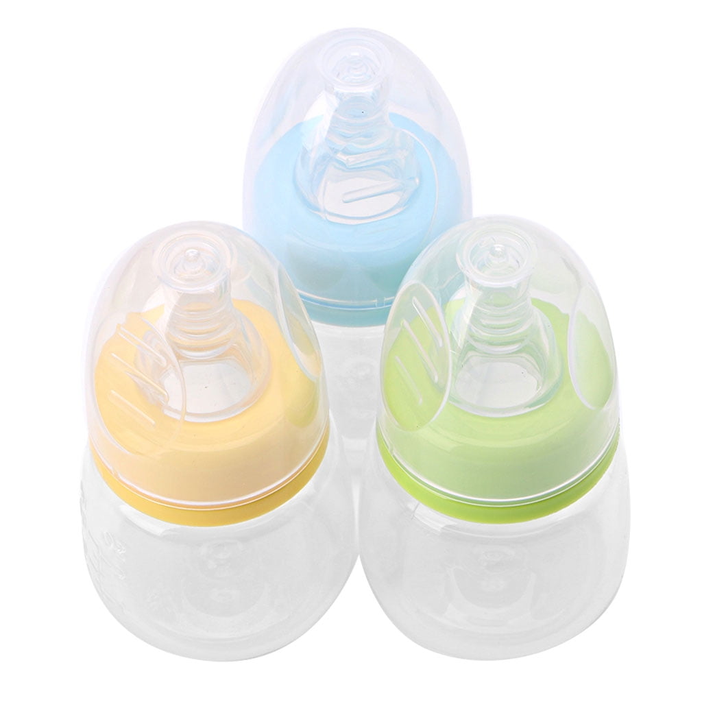 Misright 1pc 60ml 2OZ Silicone Standard Neck Baby Infant Feeding Nursing Nipple Bottle