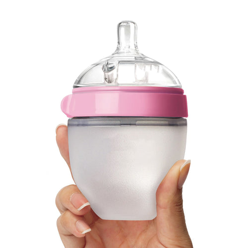 Baby - Bottle with Wide Silicone Nipple for Comfortable Feeding and Reduced 150ml