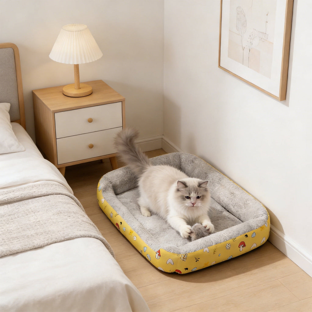 Pet Bed Sofa Mat Crate Pad Pet Furniture for Indoor Dogs and Cats