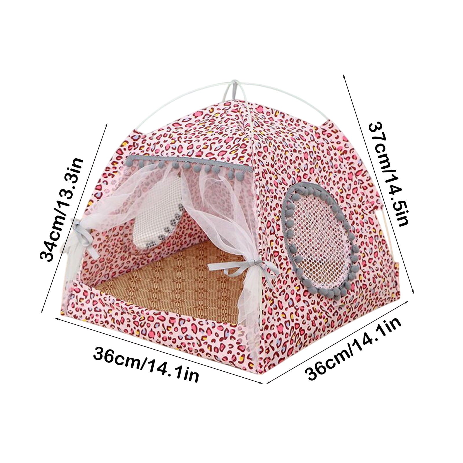 Clearance Dog Bed Medium Size Dogs, Cat Beds for Indoor Cats, Pet Bed for Puppy and Kitty, Washable, Extra , Anti-Slip Bottom