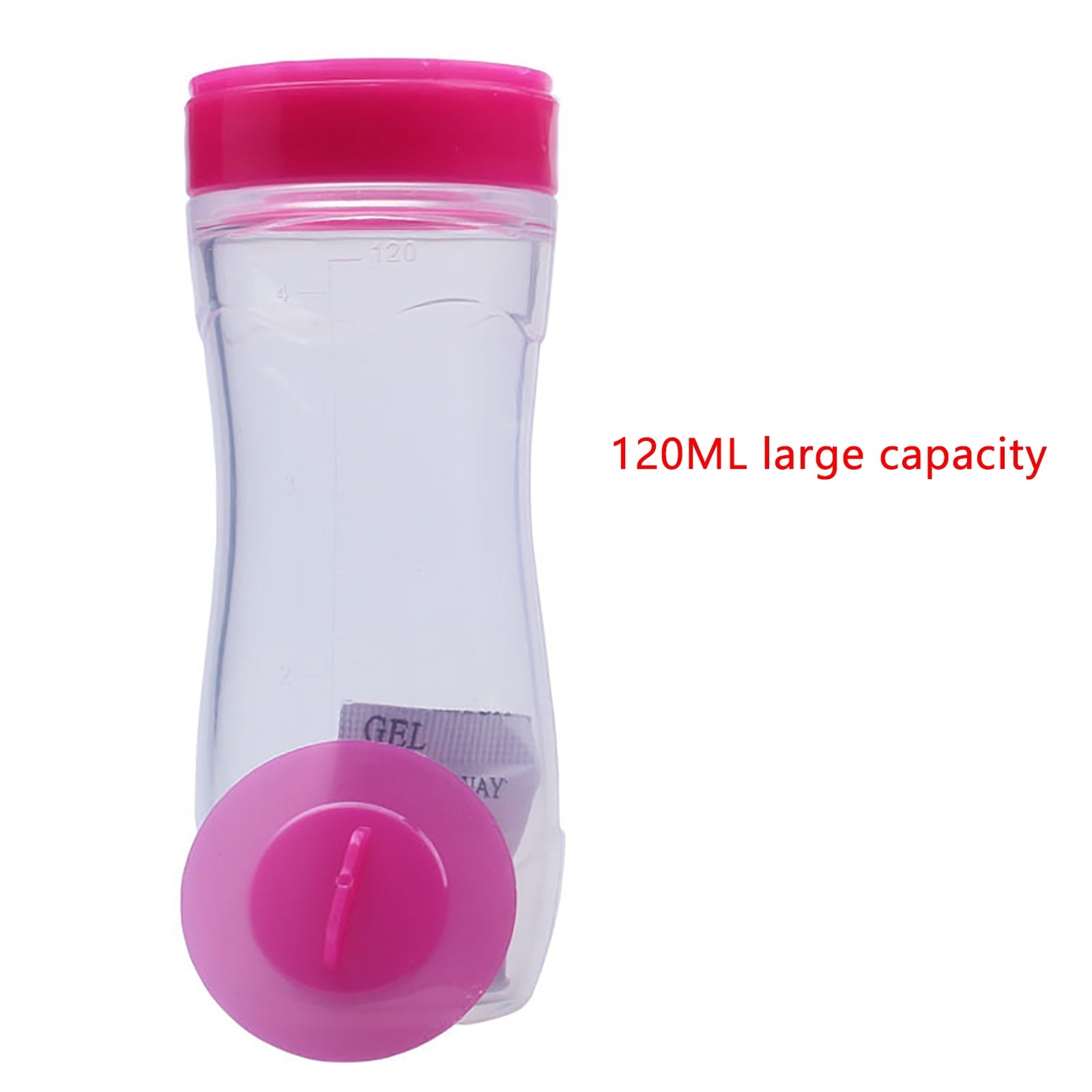 Pedty 1* Squeezed Feeding Spoon,1pc Silicone Baby Food Bottle Spoon Feeder For Baby Toddler Infant Cereal Food Supplement 120ml