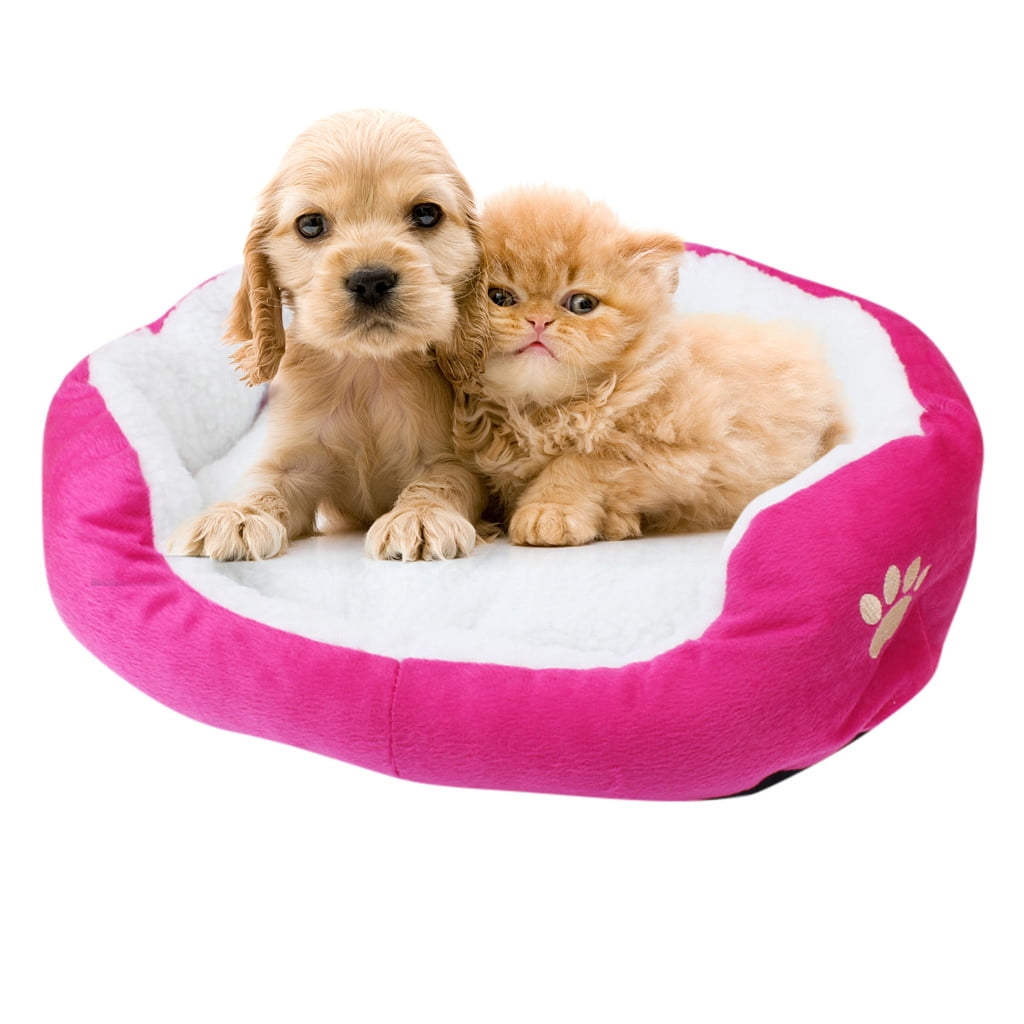 Pet Bed, Indoor Puppy Cushion Doghouse Fleece Pet Dog Cat Bed Indoor Pillow Cuddler for Small Dogs and Cats (19.68*15.75in)