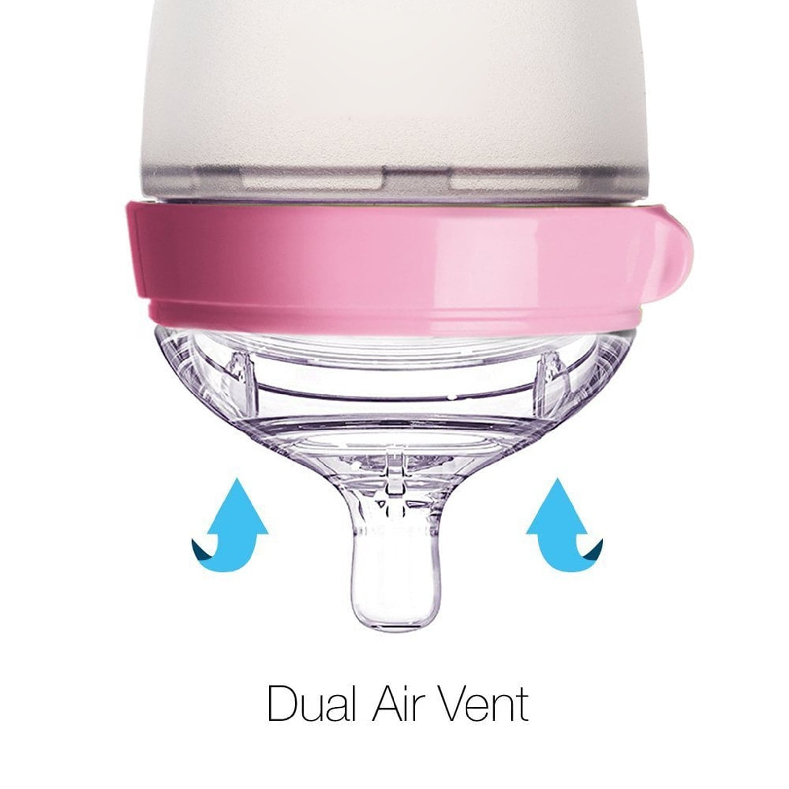 Baby - Bottle with Wide Silicone Nipple for Comfortable Feeding and Reduced 150ml