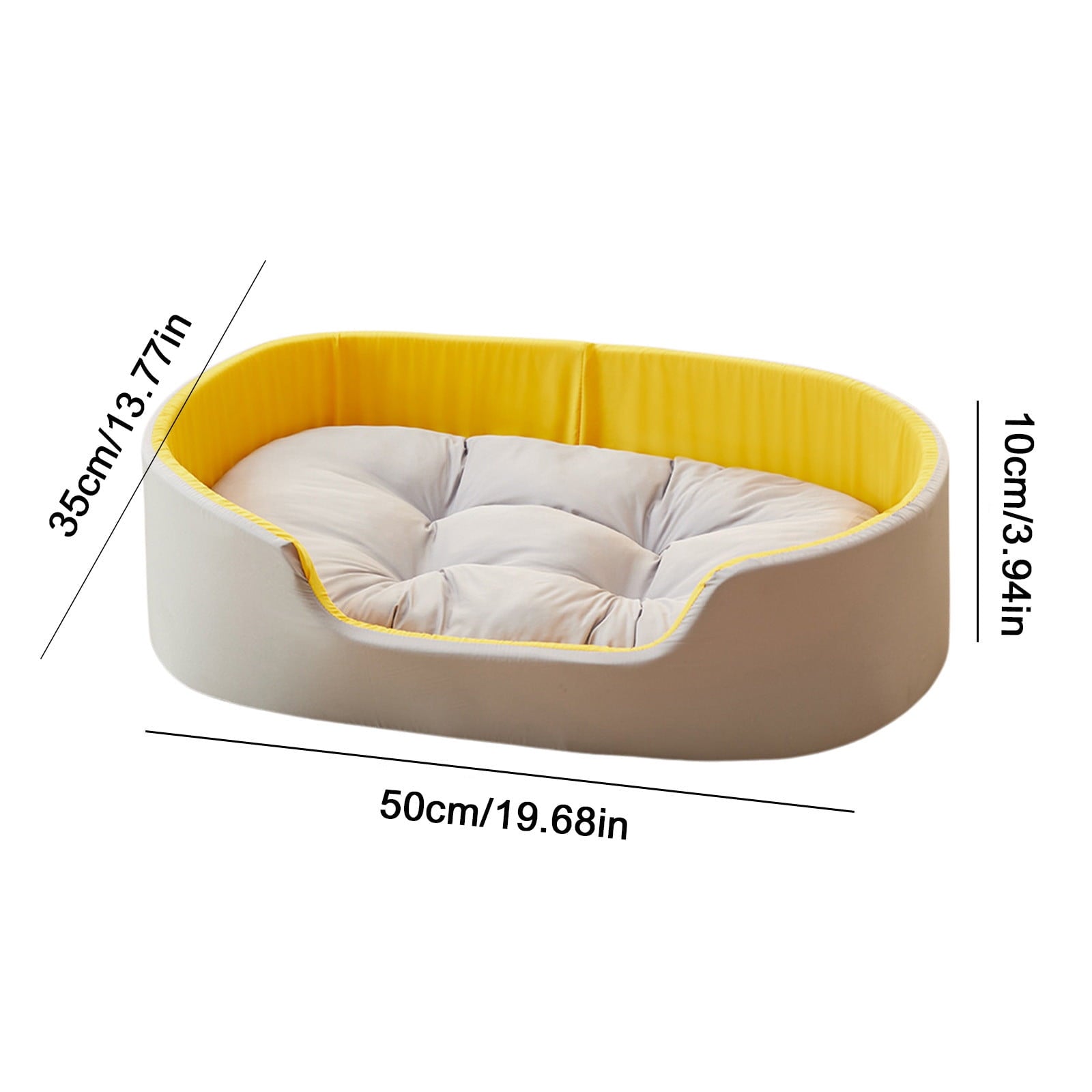 Clearance Dog Bed Medium Size Dogs, Cat Beds for Indoor Cats, Pet Bed for Puppy and Kitty, Washable, Extra , Anti-Slip Bottom