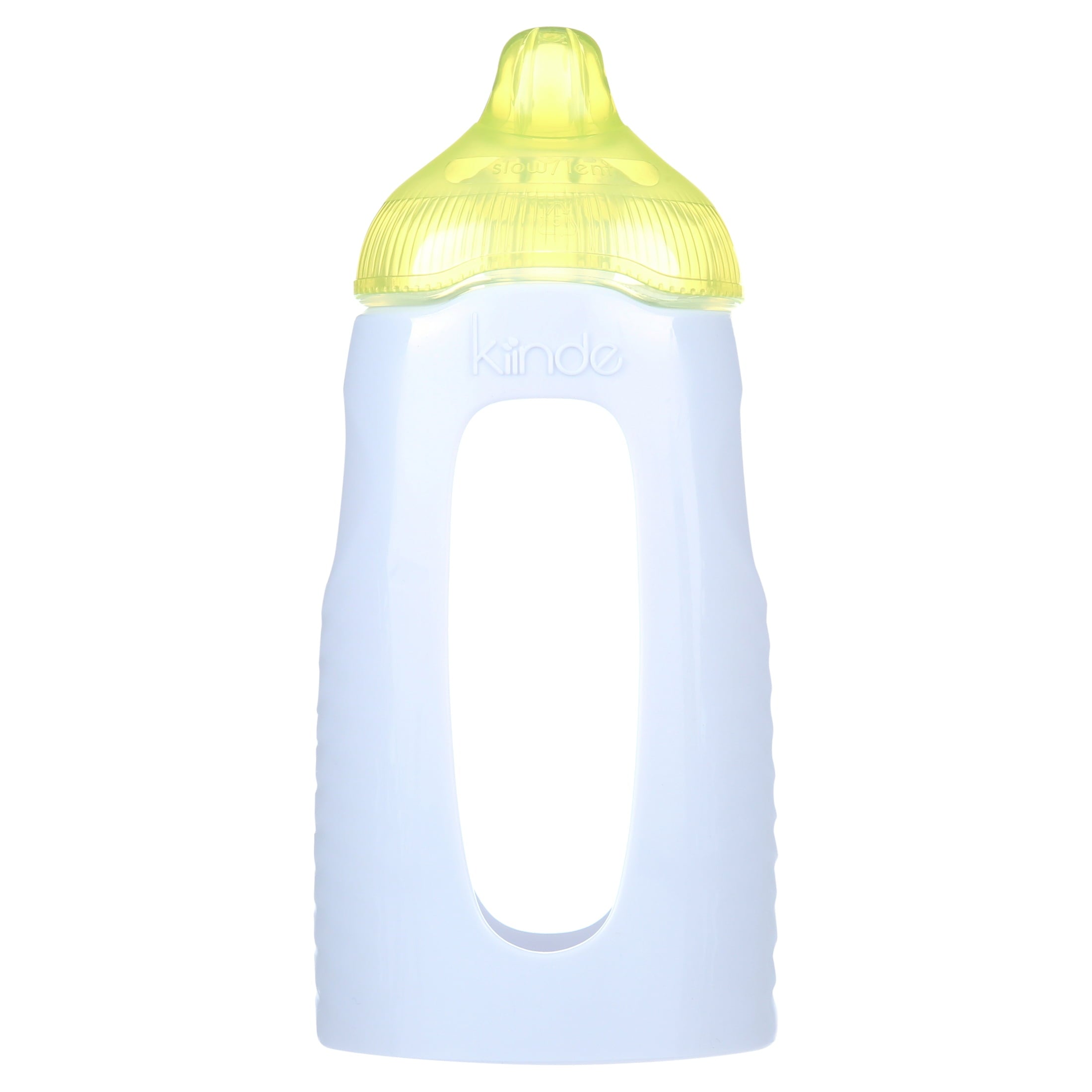 Twist Squeeze Natural Baby Breast Milk Feeding Bottle with Nipples and Case (2 Pack)