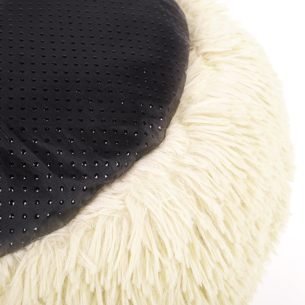 Round Plush Pet Bed for Dogs &amp; Cats, Dog Bed Sleeping Kennel Nest