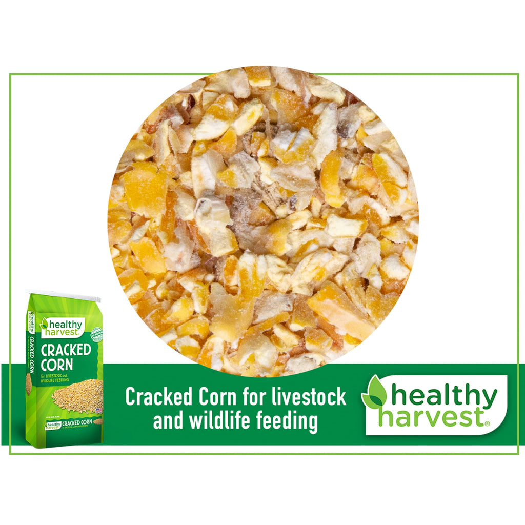 (2 pack) Cracked Corn for Poultry and Livestock, 40 lb Bag