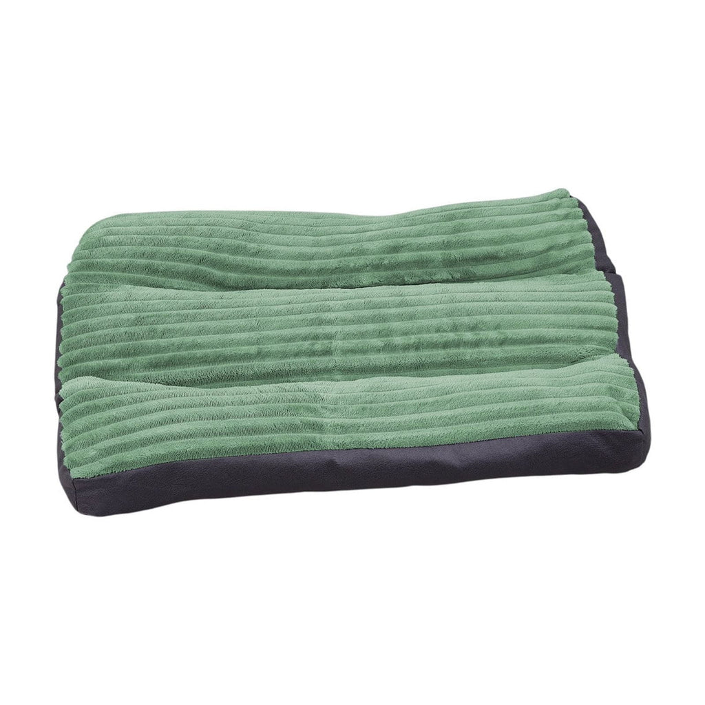 Dog Bed Washable with Removable Cover , Flannel Dog Crate Beds for Large Medium Small Dogs Cats, Pet Beds Kennel Pad 23.6 inch x 18.5 inch