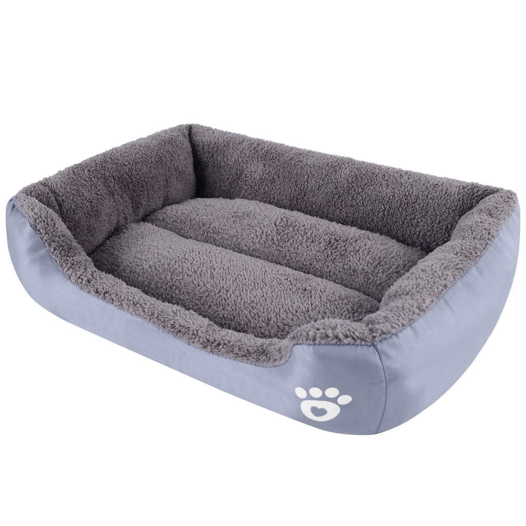 Dog Bed for Small Medium Large Dogs Puppy Cushion Kennel Pet Beds Rectangle, S