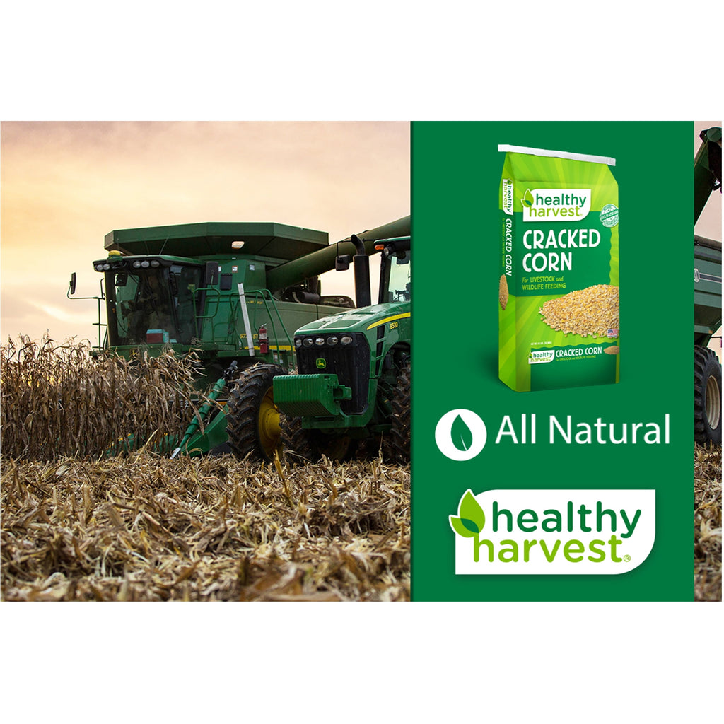 (2 pack) Cracked Corn for Poultry and Livestock, 40 lb Bag