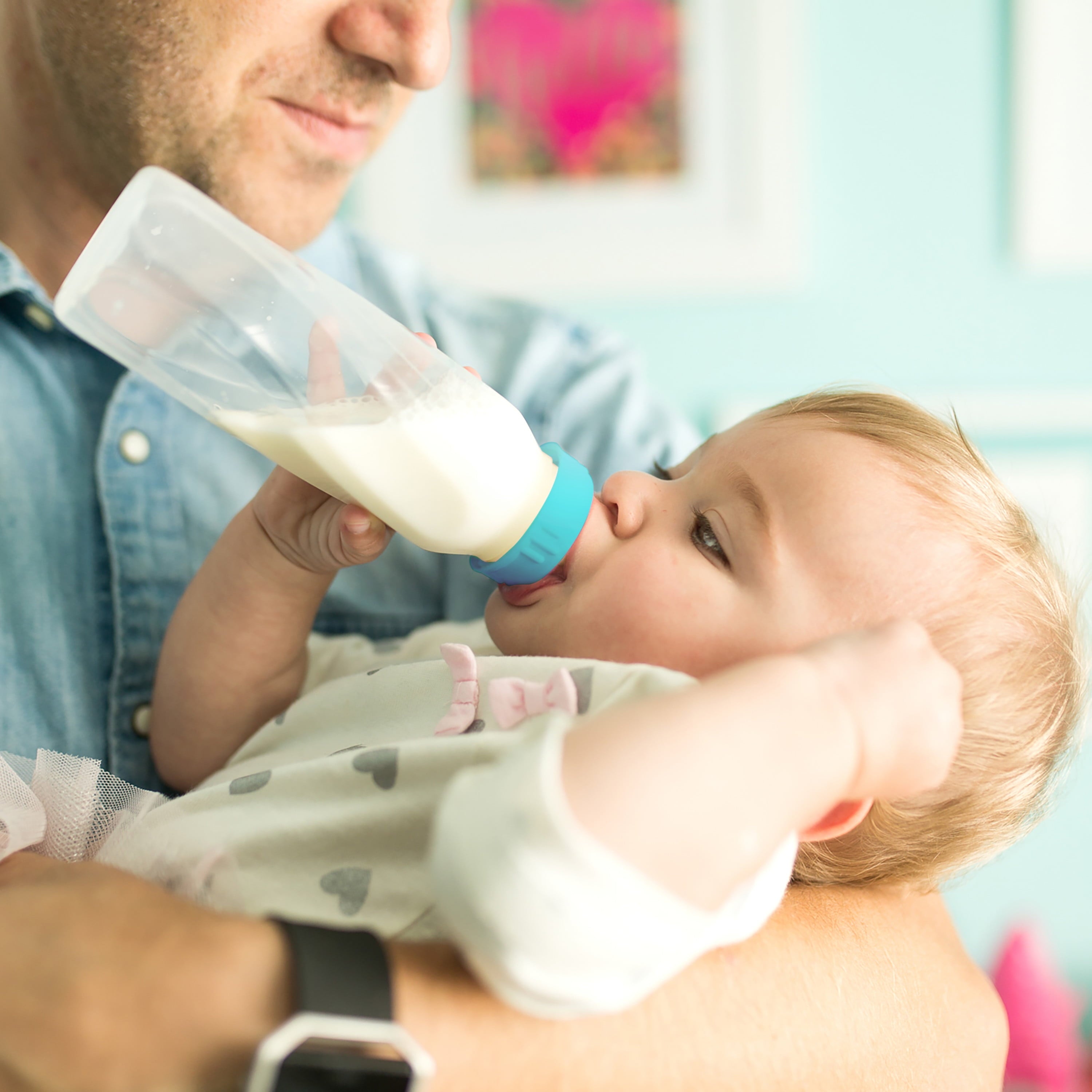 Feeding Classic Prints Baby Bottle, 8 oz, 12-Pack