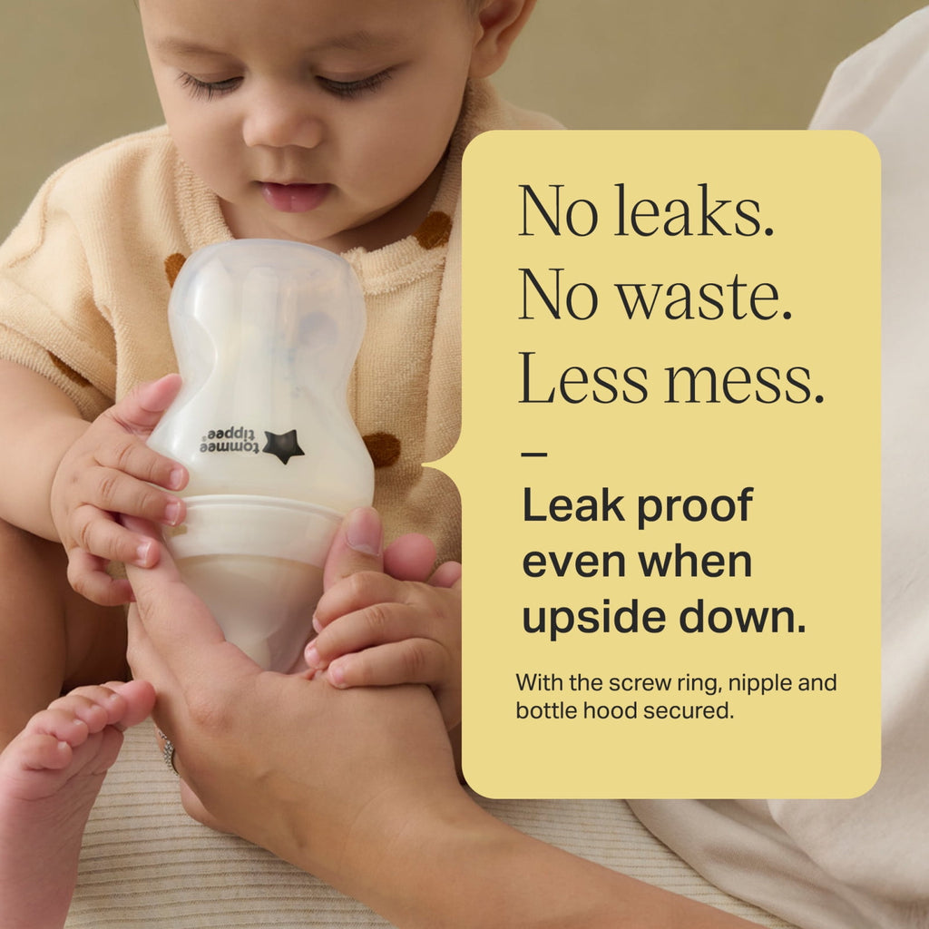 Natural Start Baby Bottle, 11oz, Medium-Flow and Thicker Feed Breast-Like Nipple, Valve, 1 Pack