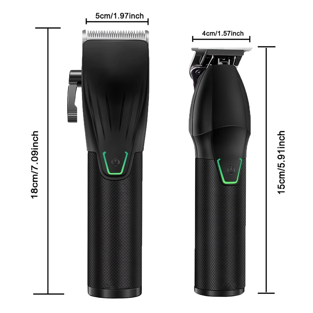 Barber Clippers and Trimmer Set for Haircut Electric Grooming, Gifts for Men