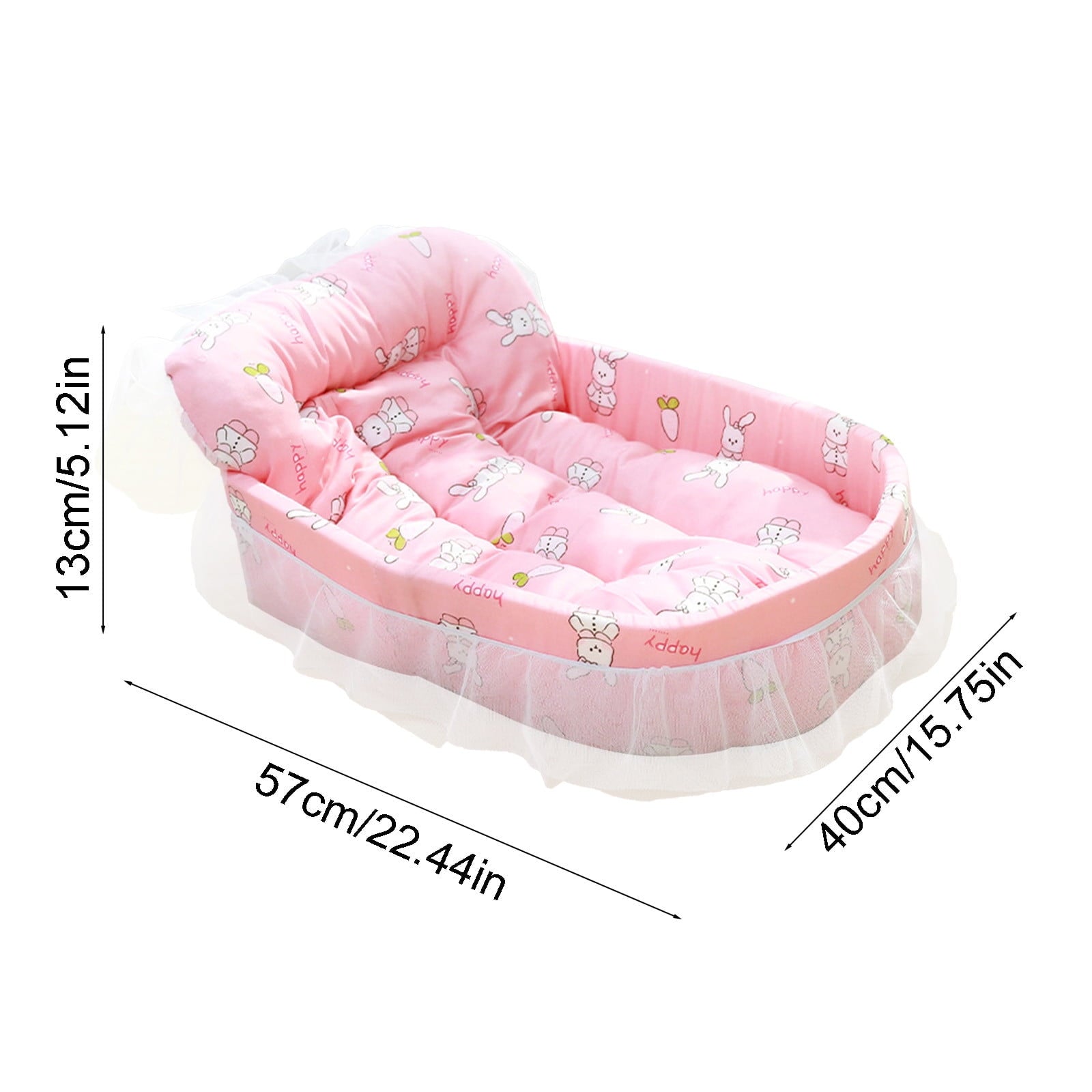 Cats Bed Cats Cushion Winter Thick Mattress Pet Sleeping Pad Indoor Cats Bed Comfy Pet Bed Suitable for Small Cats and Dogs 16.2x9.8in