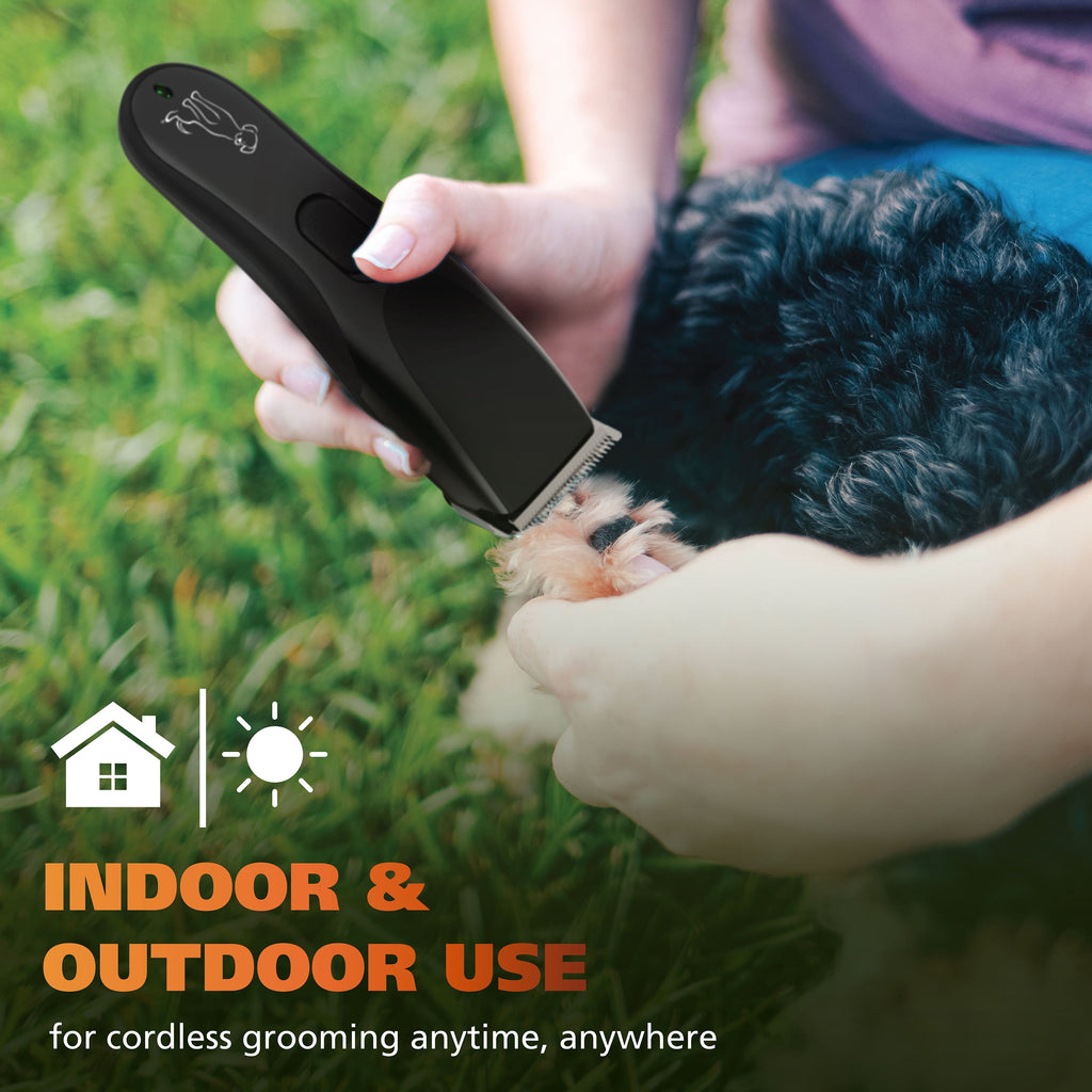 Pet-Pro Combo Cordless Clipper And Trimmer, 60 Minute Run Time, Black, Model 3028689
