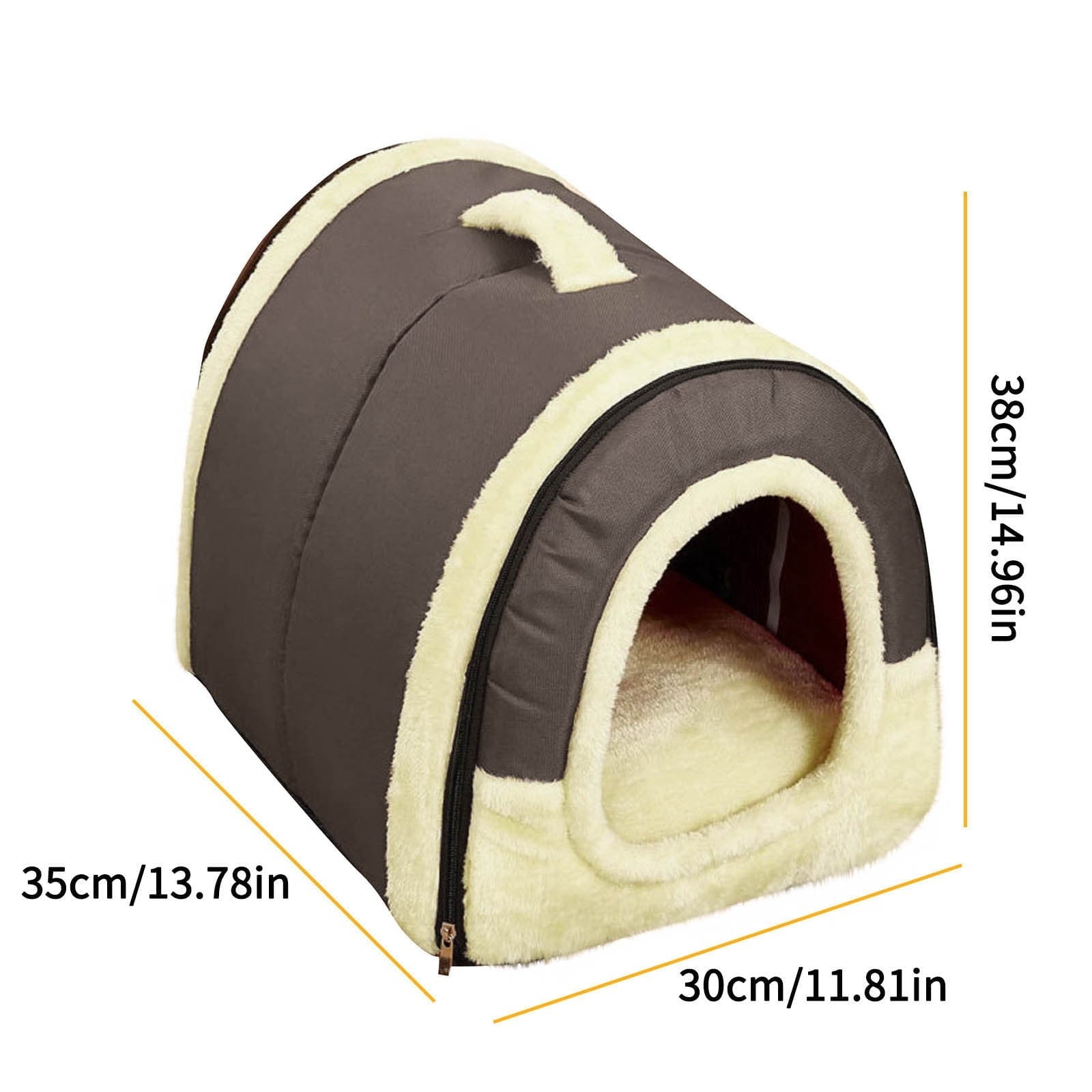 Pet Beds for Cats Clearance,Comfortable Plush Kennel Dogs Pet PV Litter Sleeping Bed