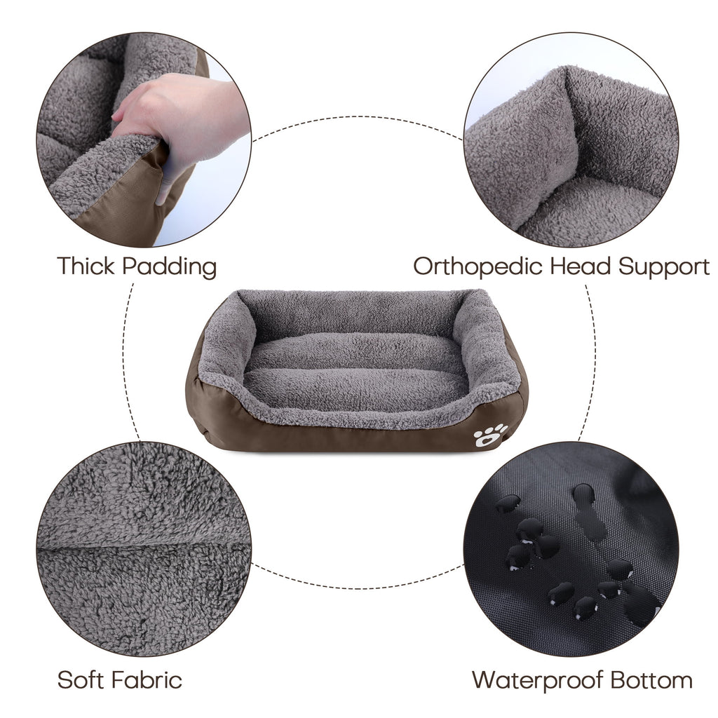 Pet Dog Bed Cat Puppy Cushion Kennel Mat Dog Sofa Beds for Small Dogs